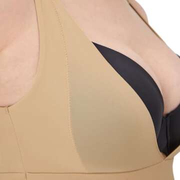 Maidenform womens Your Own Bra Singlet Fajas Fl2556 shapewear tops, Body Beige, Medium US