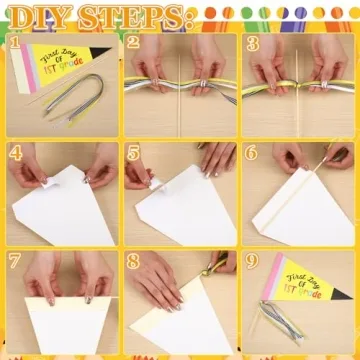 Gilprop First Day of School Flags for Memorable Photo Ops