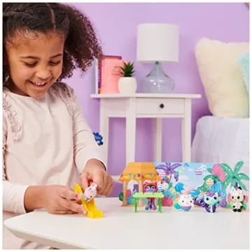 Gabby's Dollhouse Pandy Paws Birthday Figure Set for Kids