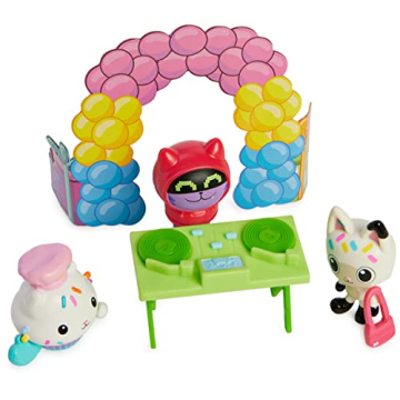 Gabby's Dollhouse Pandy Paws Birthday Figure Set for Kids