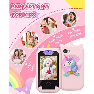 Unicorn Kids Phone - Touchscreen Learning Toy for Girls