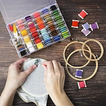 Peirich Embroidery Floss Kit - Ultimate Crafting Supplies