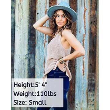 SySea Women's Comfortable Summer Halter Tank Top