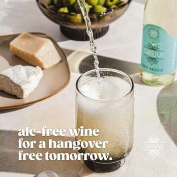 Gruvi Non-Alcoholic Dry Secco Sparkling Wine 8-Pack