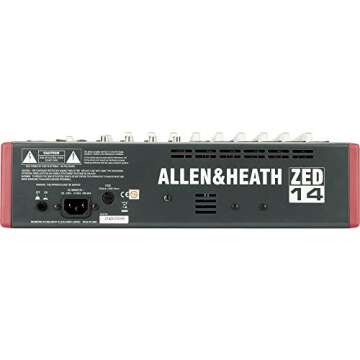 Allen & Heath ZED-14 Mixer - 14-Channel with USB I/O