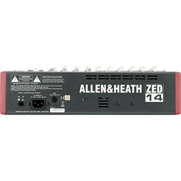 Allen & Heath ZED-14 Mixer - 14-Channel with USB I/O