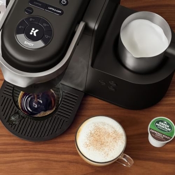 Keurig K-Cafe K-Duo Coffee Latte Cappuccino Maker Dark Charcoal