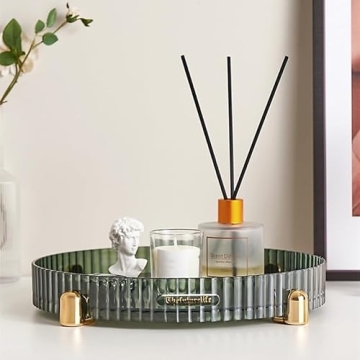 Lazy Susan Makeup & Skincare Organizer for Effortless Tidiness