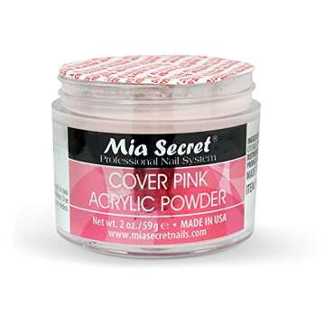 Mia Secret Cover Pink Acrylic Powder 2 Ounce