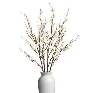 Ammyoo Cherry Blossom Branches for Elegant Home Decor