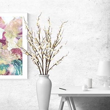 Ammyoo Cherry Blossom Branches for Elegant Home Decor