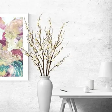 Ammyoo Cherry Blossom Branches for Elegant Home Decor