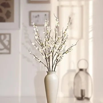 Ammyoo Cherry Blossom Branches for Elegant Home Decor