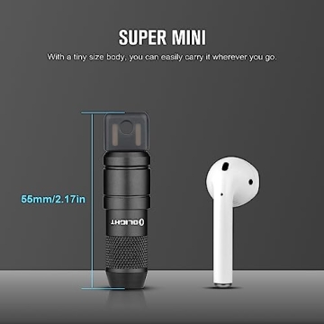 Compact OLIGHT IMINI 2 EDC Flashlight - 50 Lumens
