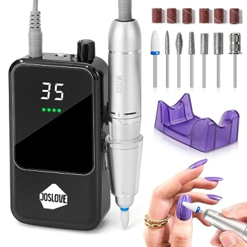 JOSLOVE Electric Nail Drill Kit for Quality Home Use