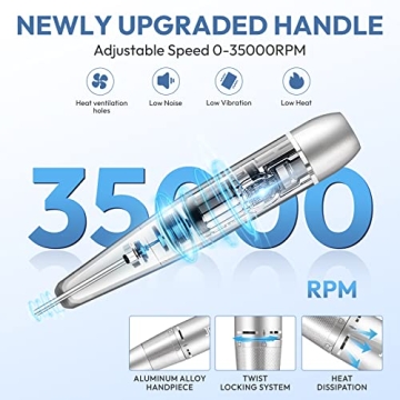 JOSLOVE Electric Nail Drill Kit for Quality Home Use