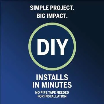 High Pressure Pulsating Shower Wand & Rain Head Combo