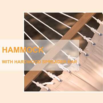 Lazy Daze 12FT Quilted Double Hammock with Pillow