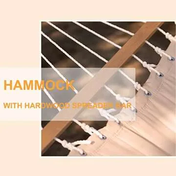 Lazy Daze 12FT Quilted Double Hammock with Pillow