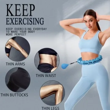 Weighted Hoop for Adults - Smart Fitness Toy