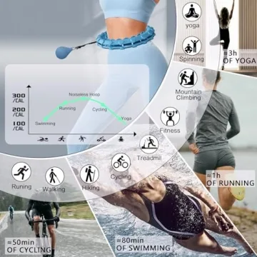 Weighted Hoop for Adults - Smart Fitness Toy