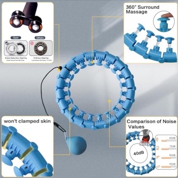 Weighted Hoop for Adults - Smart Fitness Toy