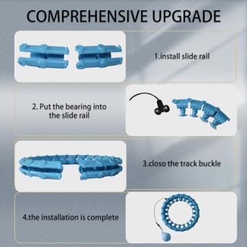 Weighted Hoop for Adults - Smart Fitness Toy