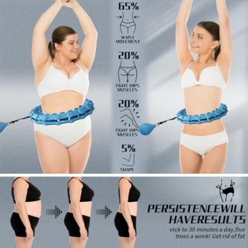 Weighted Hoop for Adults - Smart Fitness Toy