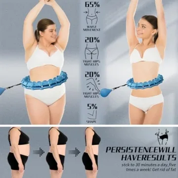 Weighted Hoop for Adults - Smart Fitness Toy