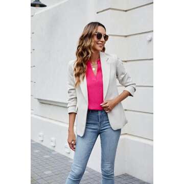 Elegant Blooming Jelly Women's V Neck Blouse for Summer Style