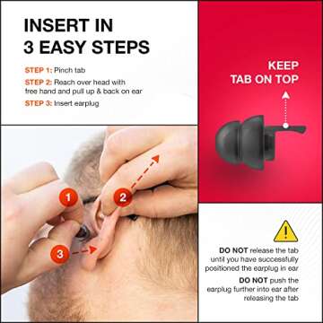 EarPeace Motorcycle Ear Plugs - High Fidelity Ear Protection