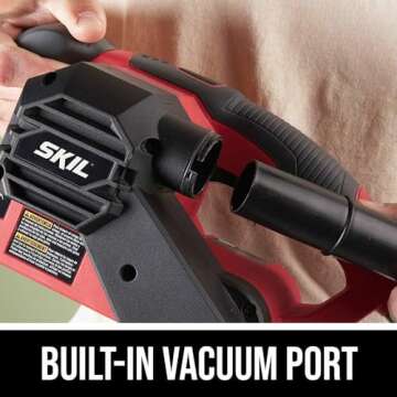 Skil 7510-01 120 Volt 3-InchX 18-InchBelt Sander,Red