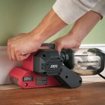 Skil 7510-01 120 Volt 3-InchX 18-InchBelt Sander,Red