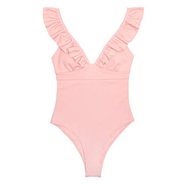 Stylish CUPSHE Women’s Pink One Piece Swimsuit