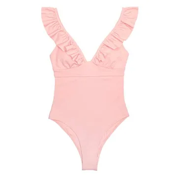 Stylish CUPSHE Women’s Pink One Piece Swimsuit