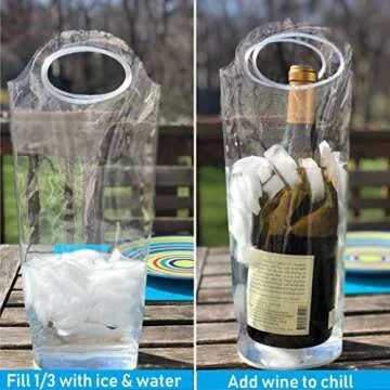 Portable Wine Chiller Bag Ideal for Outdoor Fun