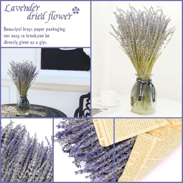Natural Dried Lavender Flowers for Home Fragrance and Decor