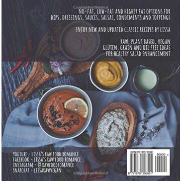 Plant Based Dips n' Dressings: Raw Vegan Gluten Free Dips, Dressings, Condiments & sauces