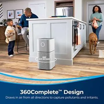 BISSELL Air180 Air Purifier HEPA Filter for Home & Pets