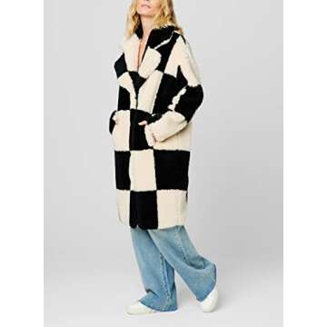 Stylish Sherpa Coat for Women by [BLANKNYC]