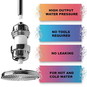 Aqua Earth Shower Filter for Skin Health & Purified Water