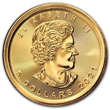 1/10 oz Canadian Gold Maple Leaf Coin Brilliant Uncirculated