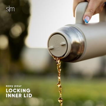 Simple Modern Hot Beverage Thermos with 2 Mugs