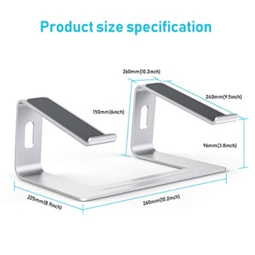 Ergonomic Adjustable Laptop Stand for All Laptops