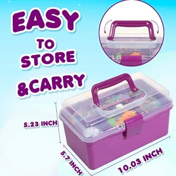 Arts Craft Supplies for Kids - 1000+ DIY Kit for Children