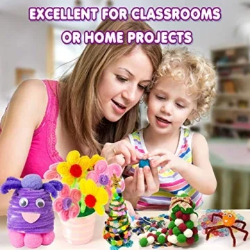 Arts Craft Supplies for Kids - 1000+ DIY Kit for Children