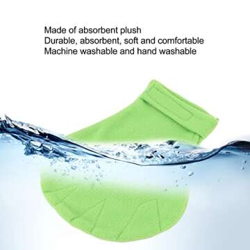 HEEPDD Sugar Glider Bonding Mitt, Bite Small Animals Bonding Calming Glove for Small Animal Sugar Gl...