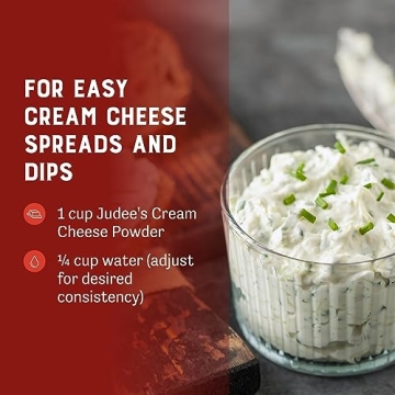 Judee's Powdered Cream Cheese - Versatile Baking Essential