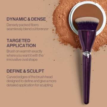 Anisa Buffing Bronzer Brush for Effortless Makeup Application