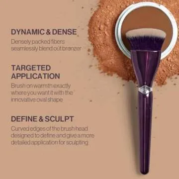 Anisa Buffing Bronzer Brush for Effortless Makeup Application